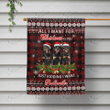  ROTTWEILER -  Flag ALL I Want Christmas [10-T] | House Garden Flag, Dog Lover, New House Gifts, Home Decoration