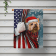  YORKSHIRE TERRIER - Christmas Flag [10-T] | House Garden Flag, Dog Lover, New House Gifts, Home Decoration