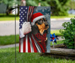  DACHSHUND - Christmas Flag [10-T] | House Garden Flag, Dog Lover, New House Gifts, Home Decoration