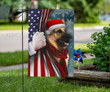  GERMAN SHEPHERD - Christmas Flag [10-T] | House Garden Flag, Dog Lover, New House Gifts, Home Decoration