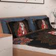 FOX Bedding Set Mandala [10-D] | Duvet cover, 2 Pillow Shams, Comforter, Bed Sheet