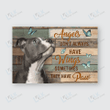 PITBULL - Angels Don't Always Have Wings | Framed, Best Gift, Pet Lover, Housewarming, Wall Art Print, Home Decor