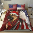 GERMAN SHEPHERD - Flag Bedding Set [11-P] | Duvet cover, 2 Pillow Shams, Comforter, Bed Sheet