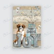 BOXER - CANVAS Today I Choose JOY [11-B] | Framed, Best Gift, Pet Lover, Housewarming, Wall Art Print, Home Decor