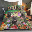 GREAT DANE Bedding Set BEAUTIFUL FLOWER [ID3-D] | Duvet cover, 2 Pillow Shams, Comforter, Bed Sheet
