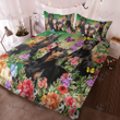 DOBERMAN Bedding Set BEAUTIFUL FLOWER [ID3-D] | Duvet cover, 2 Pillow Shams, Comforter, Bed Sheet