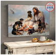 ROTTWEILER - CANVAS Peaceful Life Surround God [ID3-T]  | Framed, Best Gift, Pet Lover, Housewarming, Wall Art Print, Home Decor
