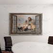 LABRADOR Canvas Peaceful Life Surround God Window [ID3-T] Dog Lover Canvas, Canvas  Art Wall Decor, Canvas Wall Art
