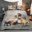 LABRADOR Peaceful Life Surround God Bedding Set | Duvet covers & 2 Pillow Shams, Comforter, Bed Sheet