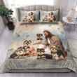 YORKSHIRE Peaceful Life Surround God Bedding set | Duvet covers & 2 Pillow Shams, Comforter, Bed Sheet