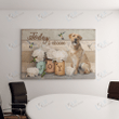 Labrador Today I Choose Joy Canvas | Framed, Best Gift, Pet Lover, Housewarming, Wall Art Print, Home Decor [ID3-T]