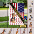 Personalized Flag United States Dog & Cat Patriot [ID3-P] | House Garden Flag, Dog Lover, New House Gifts, Home Decoration