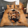 Dachshund Lovers Bedding Set - 1 Duvet cover & 2 Pillow Shams