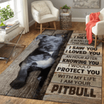 PITBULL - CANVAS Protect | Framed, Best Gift, Pet Lover, Housewarming, Wall Art Print, Home Decor