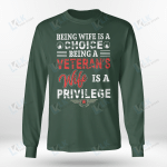 Being Wife Is A Choice Being A Veteran's Wife Is A Privilege