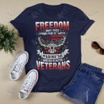 Freedom Isn't Free I Paid For It With My Blood Sweat Tears United States Veterans