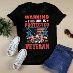 Warning This Girl Is Protected By  A Veteran