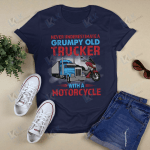 Never Underestimate A Grumpy Old Trucker With A Motorcycle
