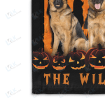 German Shepherd Personalized Flag For The Coming Halloween [ID3-A]  | House Garden Flag, Dog Lover, New House Gifts, Home Decoration