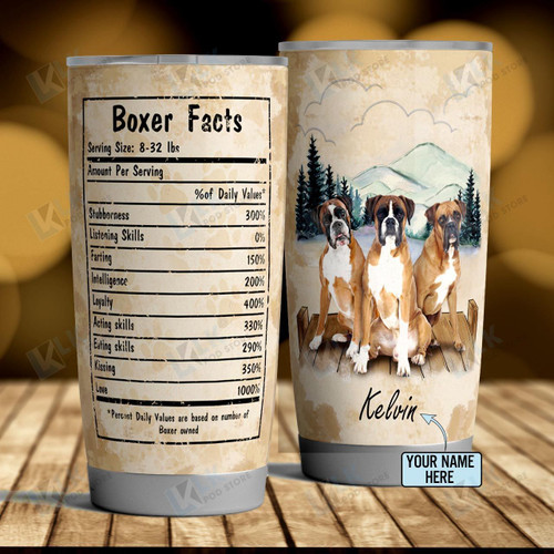 BOXER - Facts Tumbler [ID3-T]