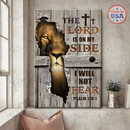 CANVAS The Lord Is On My Side [ID3-D] | Jesus canvas, Christian art, God Canvas