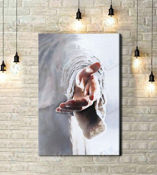 CANVAS Hand God | Framed, Best Gift, Pet Lover, Housewarming, Wall Art Print, Home Decor