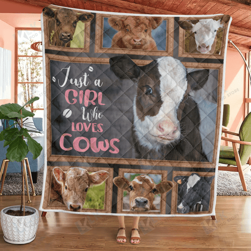 Just   A Girl Who Love Cows