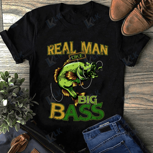 FISHING - SHIRT 4 REAL MAN BIG BASS