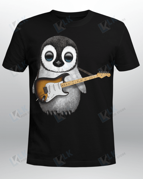 Penguin Guitar Shirt
