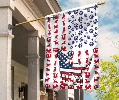  CHIHUAHUA - Flag Silhouette American [ID3-P] | House Garden Flag, Dog Lover, New House Gifts, Home Decoration