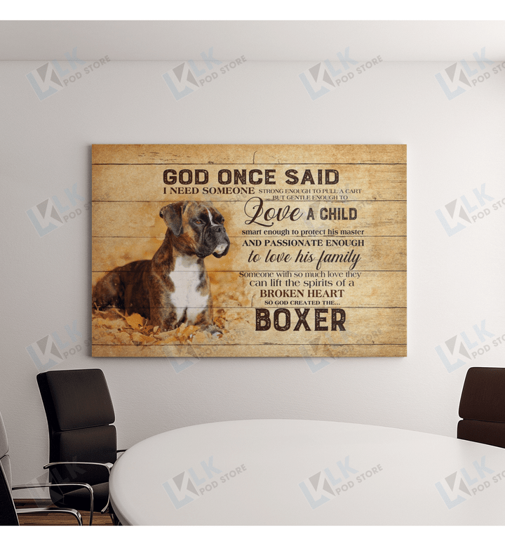 BOXER - God Once Said