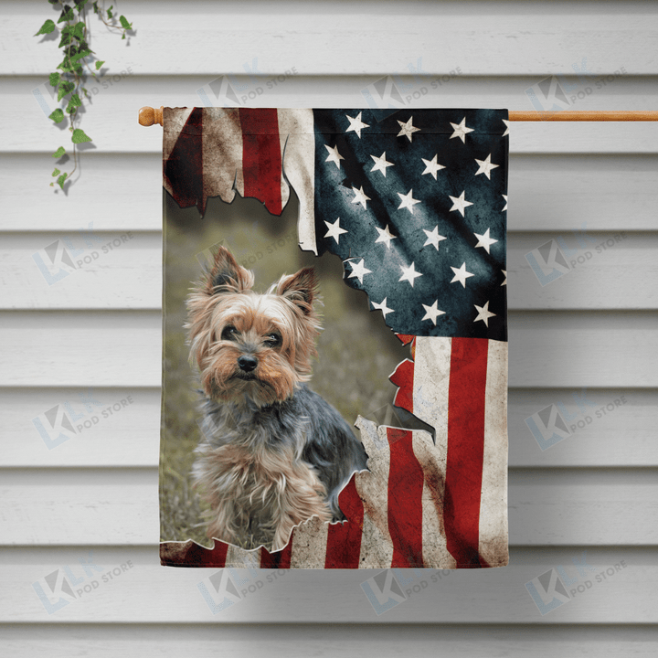  YORKSHIRE - Garden Flag | House Garden Flag, Dog Lover, New House Gifts, Home Decoration