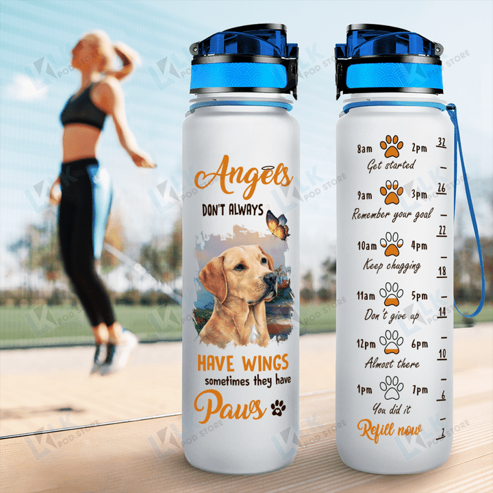 LABRADOR - TRACKER BOTTLE Angels Have Paws [12-T]