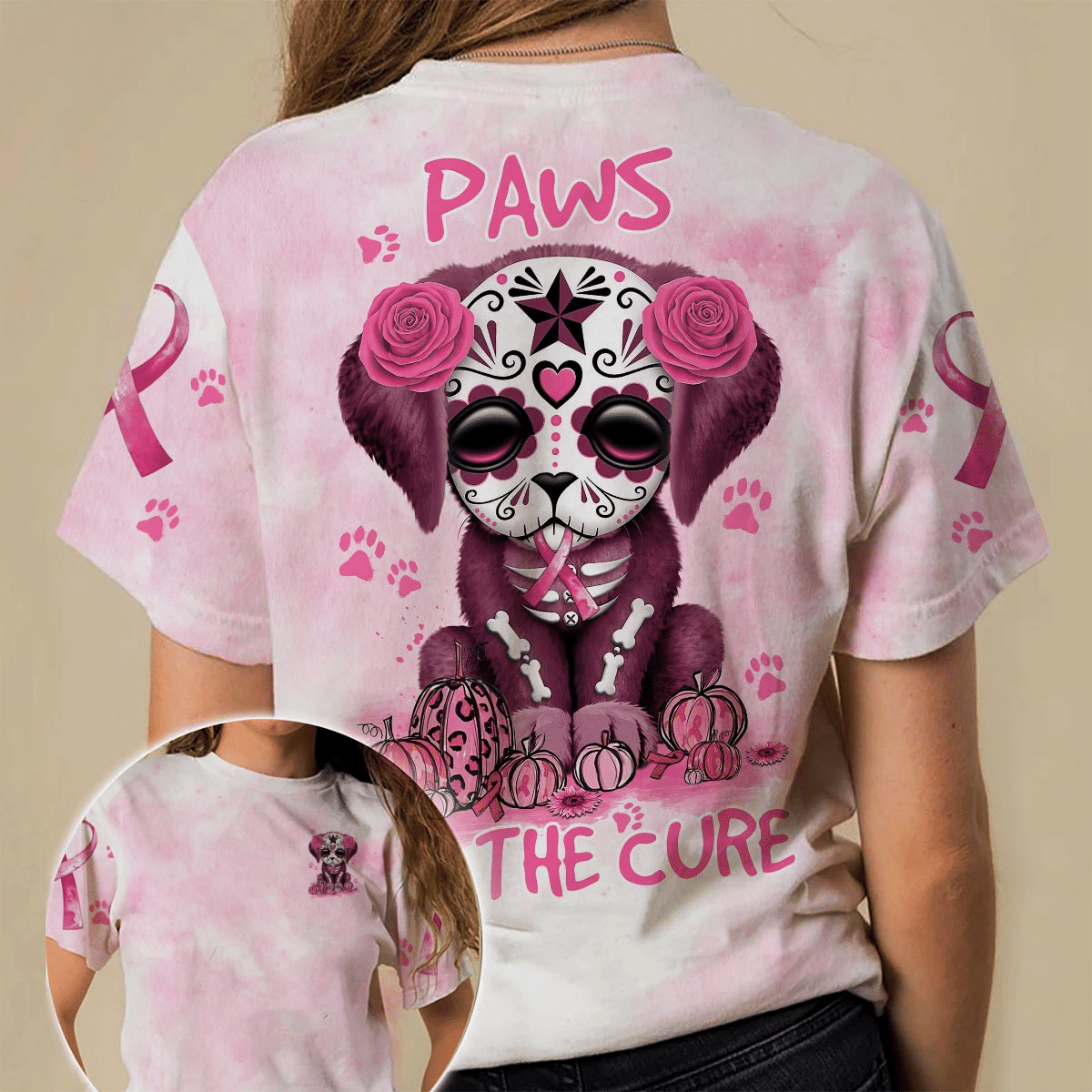 Fight Paws For The Cure Dog All Over Print - Tltm2709212ki