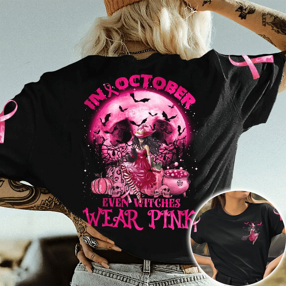 Even Witches Wear Pink All Over Print - Tlno0508212ki