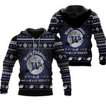 merry christmas Washington Huskies to all and to all a go Huskies  ugly christmas 3d printed sweater t shirt hoodie
