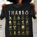 Thanks scientist for your contributions mathmatics birthday gift t shirt hoodie sweater