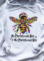 Christmas bee ornament oh christmas bee oh christmas bee xmas gift t shirt hoodie sweater