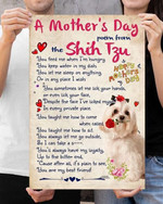 A mother's day poem from the Shih Tzu poster