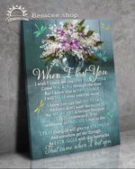 In remembrance of loved one dragonflies when i lost you flowers memorial gift poster