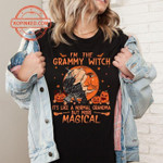 I'm The Grammy Witch It's Like Normal Grandma But More Magical Funny T-shirt Gift For Grammy Witch