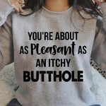 You Are About As Pleasant As An Itchy Butthole Classic T-Shirt Gift For Yourself