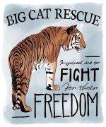Big Cat Rescue Inspired Me To Fight For Their Freedom Tiger King Classic T-Shirt Gift For Tigers Lovers