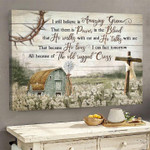 I Will Belive In Amazing Grace That There Is Power In The Blood Poster Canvas Best Gift For Jesus Lovers