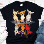 Chihuahua Halloween In Costume Classic T-Shirt Gift For Chihuahua Lovers Halloween Holidays Lovers
