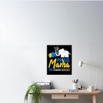 Proud mama down syndome awareness elephant heart best gift poster canvas for elephant lovers