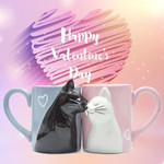 Cat Couple Mugs (2 PCs) - H