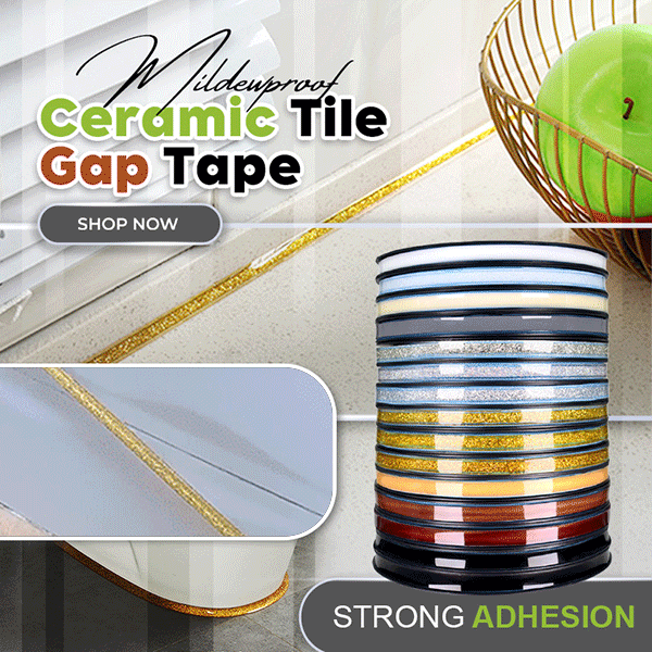 Ceramic Tile Mildewproof Gap Tape 🔥 50% OFF - LIMITED TIME ONLY 🔥