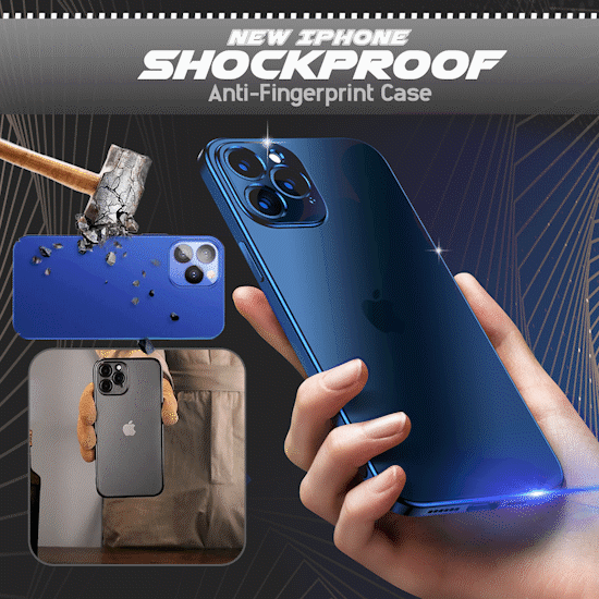 🔥New Iphone Shockproof Anti-Fingerprint Case
