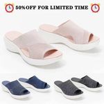 🔥2021 Upgraded - Stretch Orthotic Slide Sandals, Knitted Sports Correct🔥